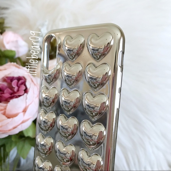 ♥️ Iphone Case plus Strap - 3D Heart Soft TPU - Picture 4 of 6